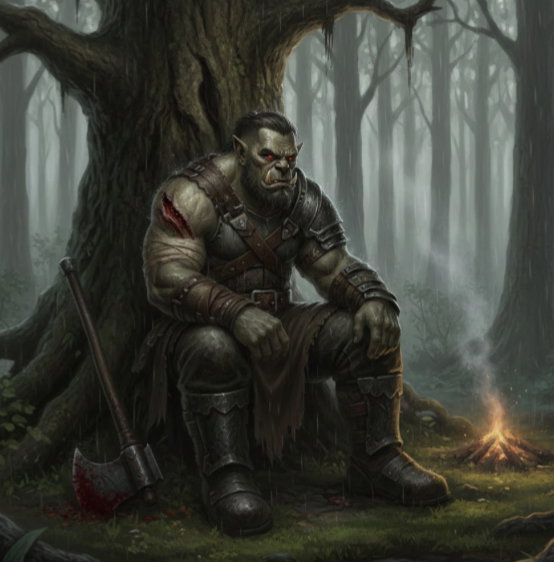 Cover art for Wounded, a fantasy scenario on AI Dungeon