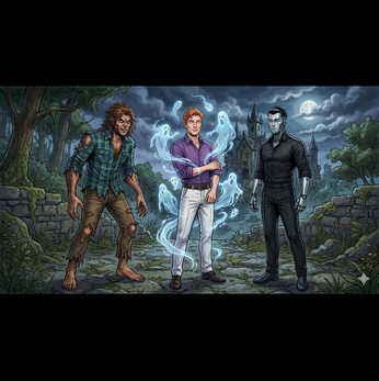 Cover art for The Rent Is Cheap, a paranormal scenario on AI Dungeon