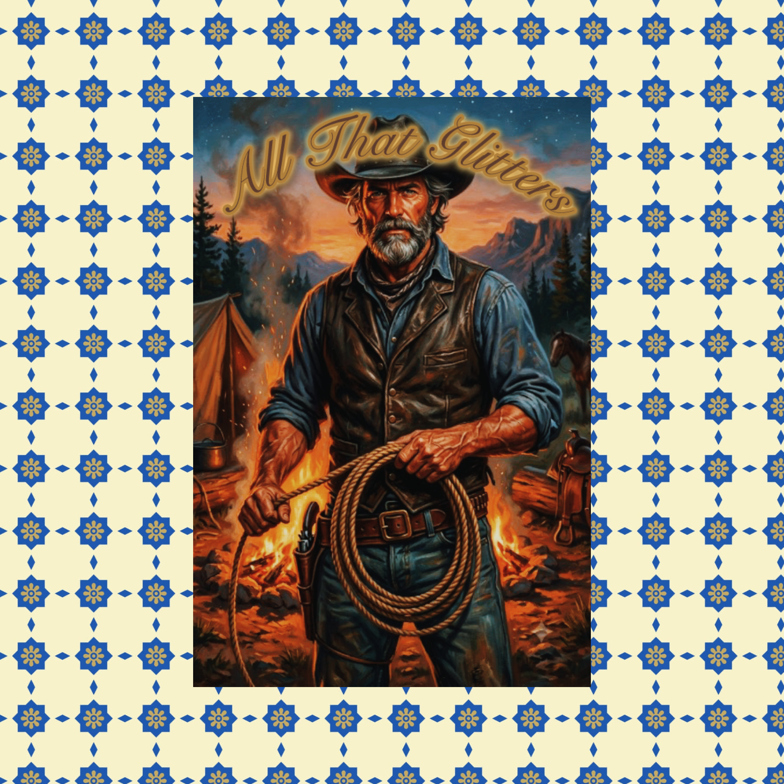 Cover art for All That Glitters, a western scenario on AI Dungeon