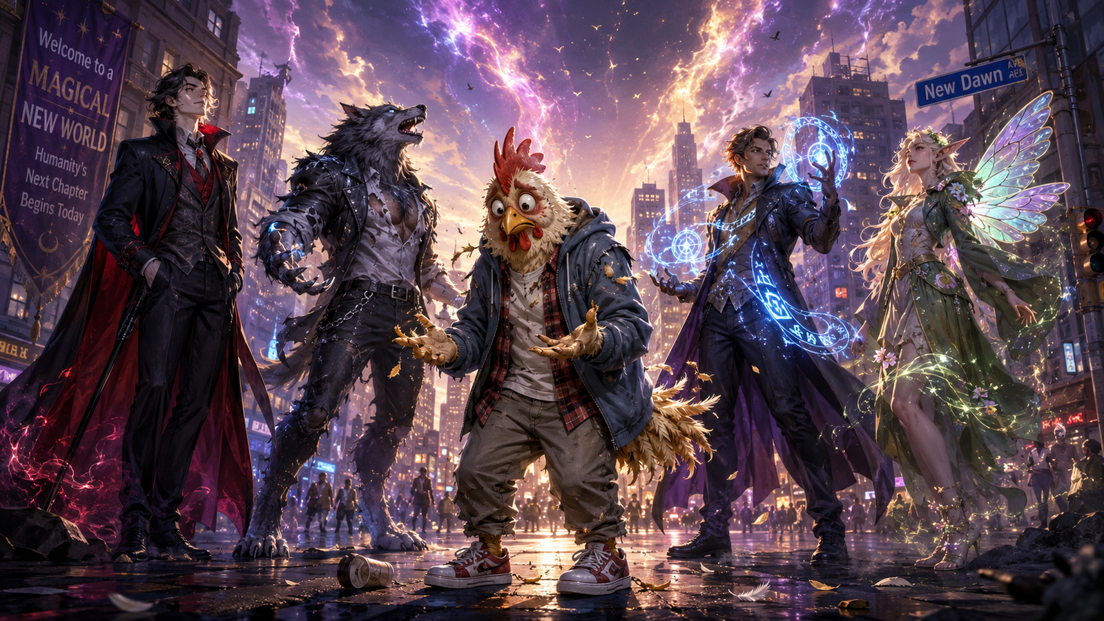 Cover art for The Universe Hates You on AI Dungeon