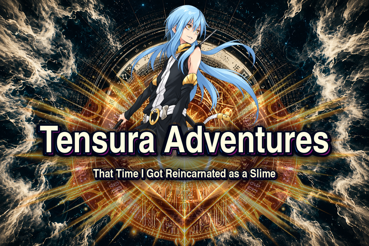 Cover art for Tensura Adventures, a fantasy world on Voyage