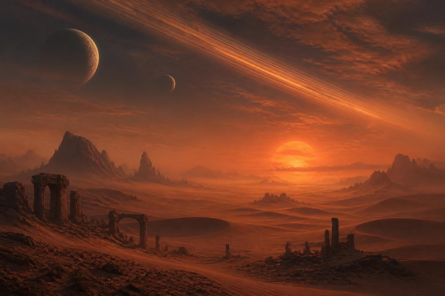 Cover art for Zarakh Program, a western scenario on AI Dungeon