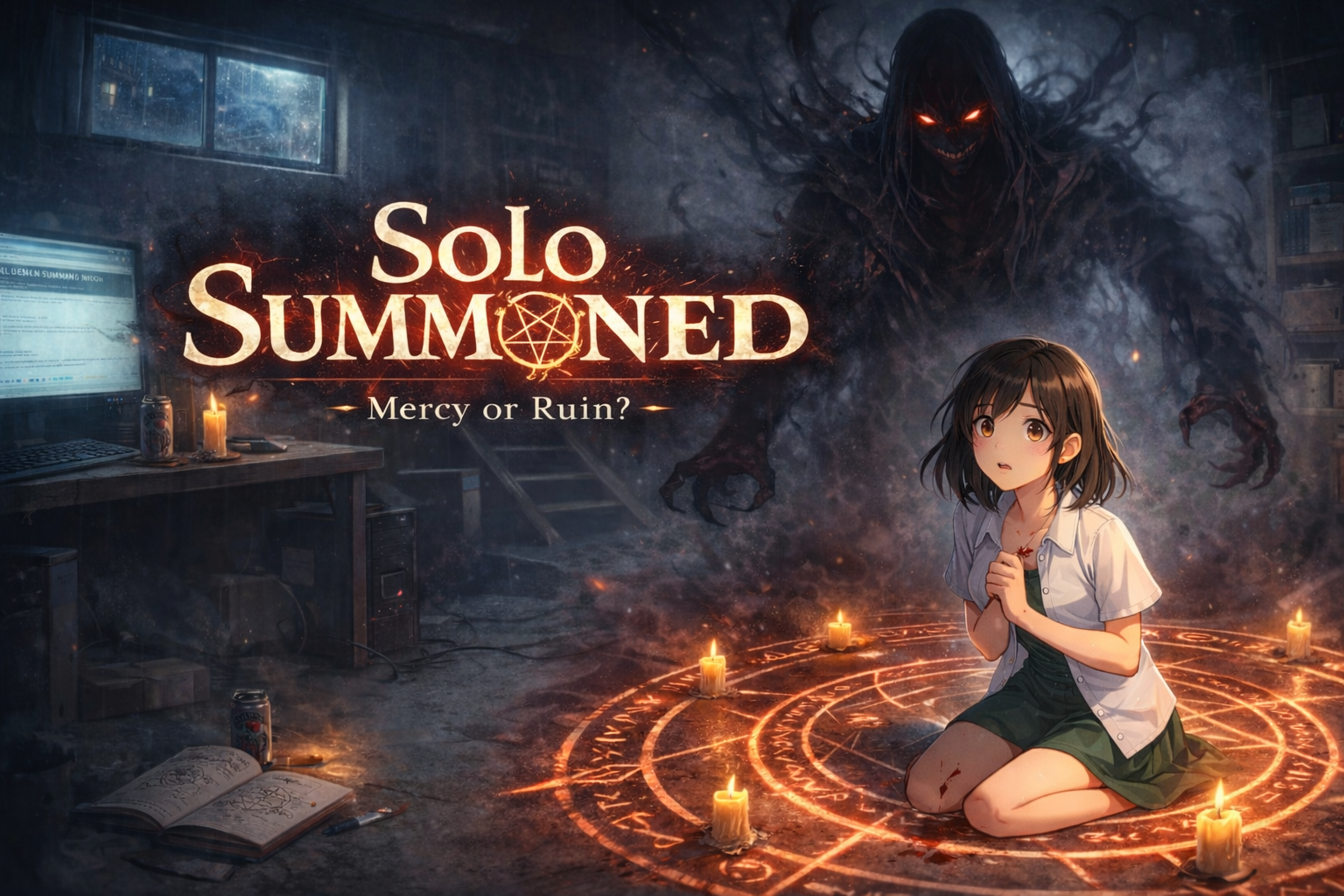 Cover art for Solo Summoned, a modern scenario on AI Dungeon