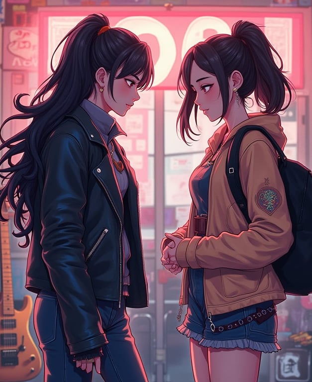Cover art for I'm your biggest fan!, a music scenario on AI Dungeon