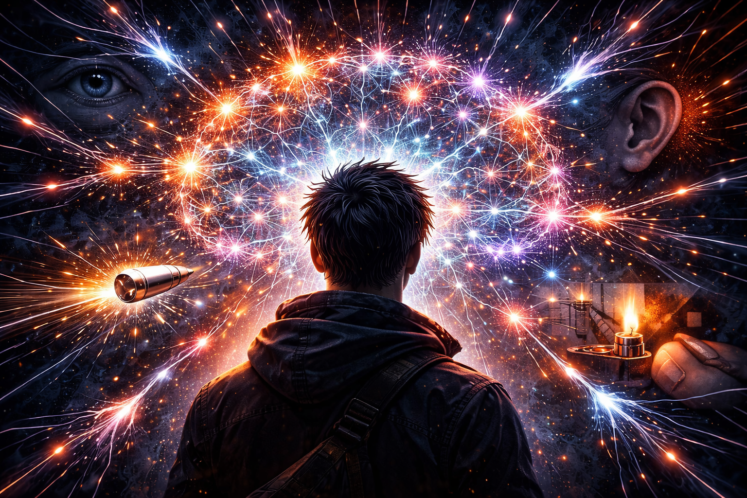 Cover art for Flashsense (IS), an all powerful scenario on AI Dungeon