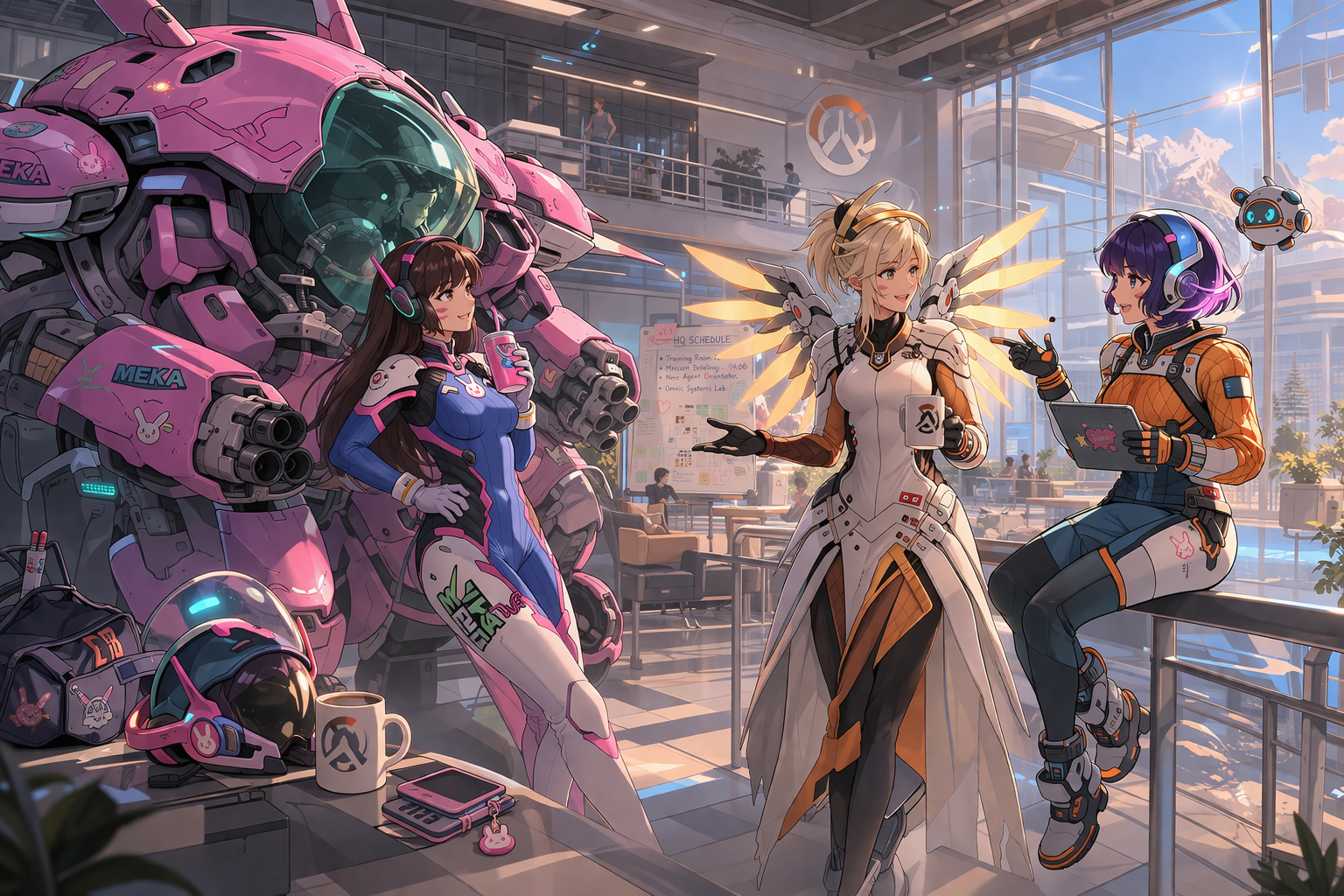 Cover art for 🎭Overwatch: Your Story, an inner self scenario on AI Dungeon