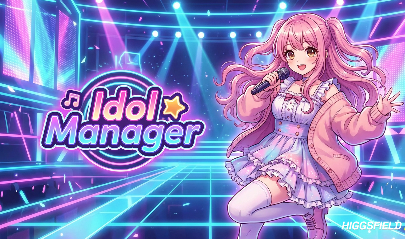 Cover art for Idol Manager, a romance scenario on AI Dungeon
