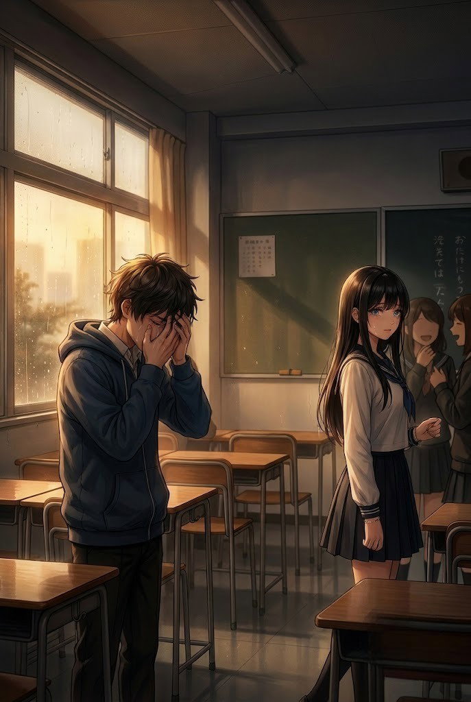 Cover art for The Silence Between Us, a heartbreak scenario on AI Dungeon