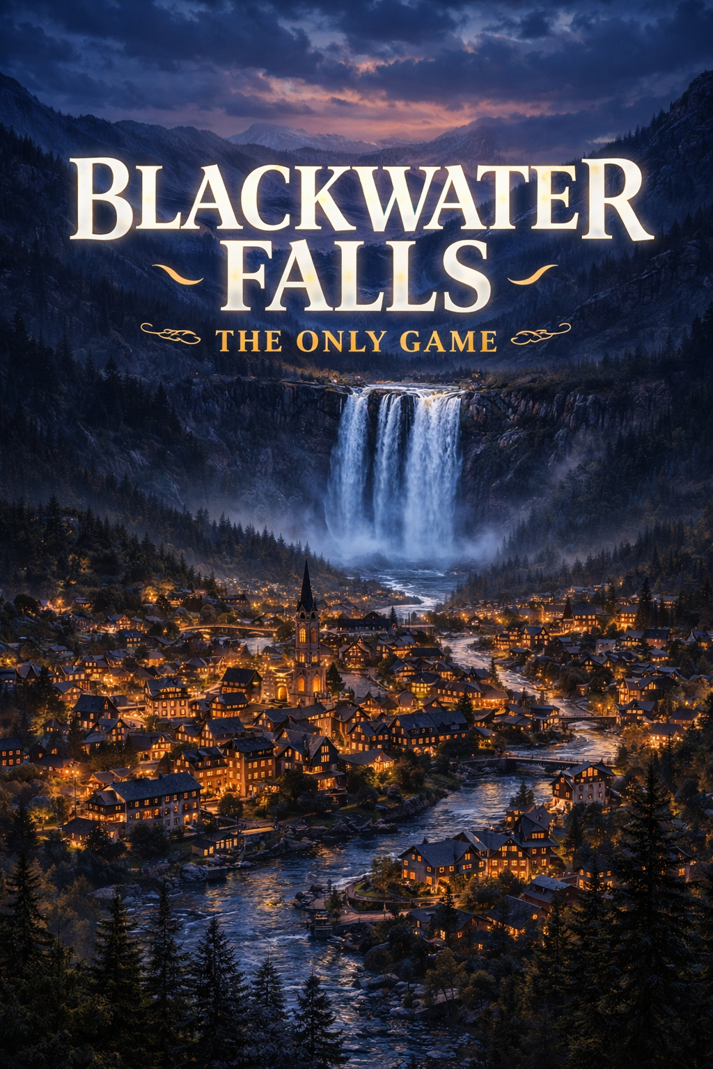 Cover art for Blackwater Falls, The Only Game., a school scenario on AI Dungeon