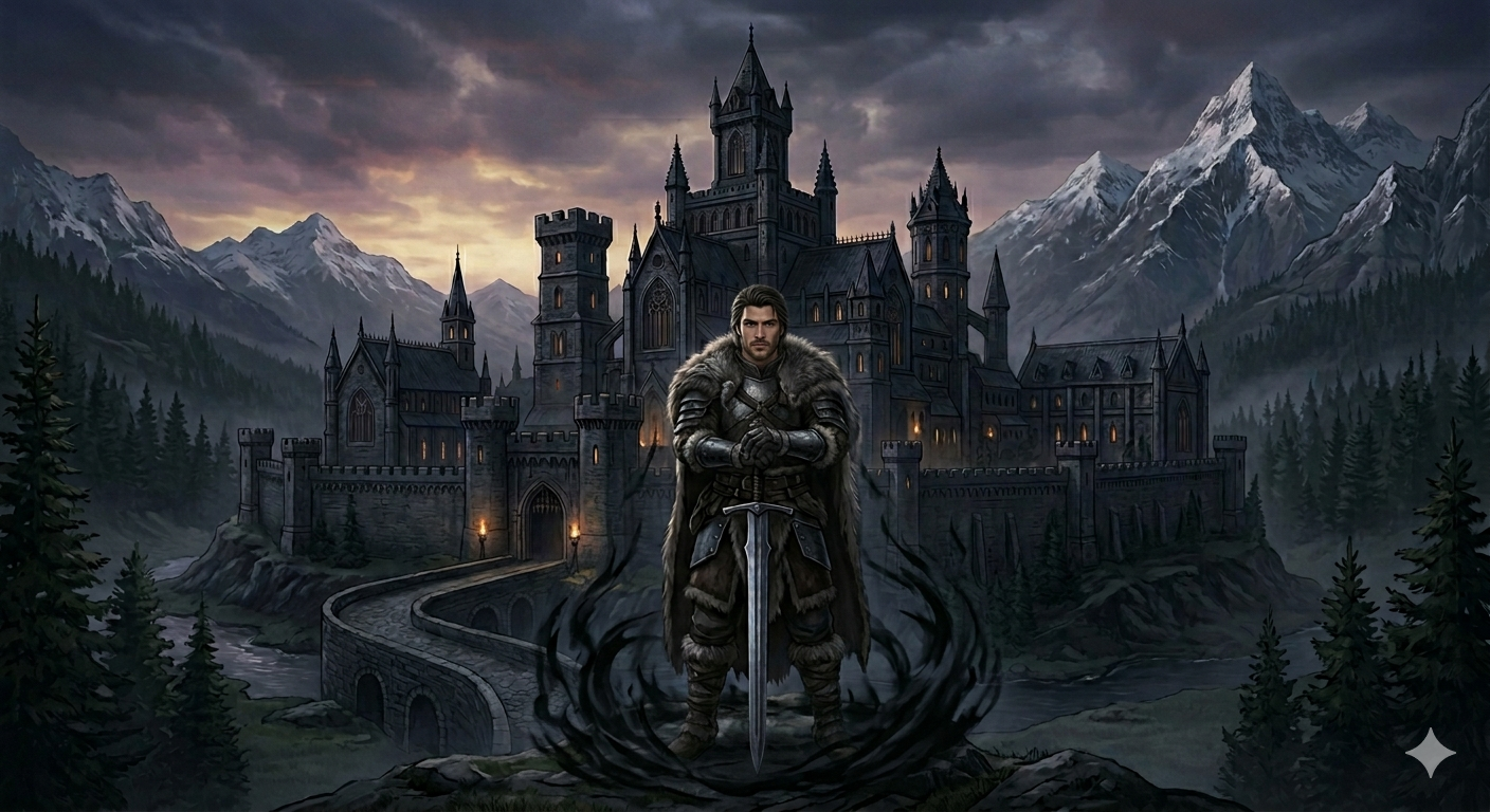 Cover art for Order of the Veil, a romance scenario on AI Dungeon