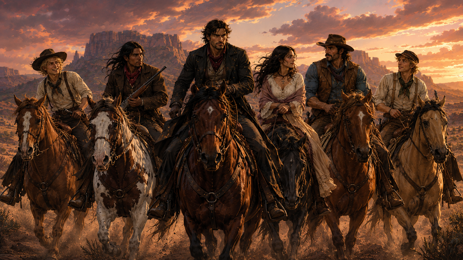 Cover art for Lincoln County: The Gilded Frontier, a savehusbandos scenario on AI Dungeon