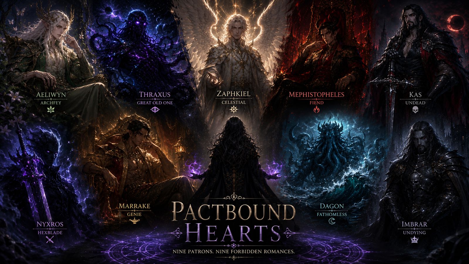 Cover art for Pactbound Hearts, a savehusbandos scenario on AI Dungeon