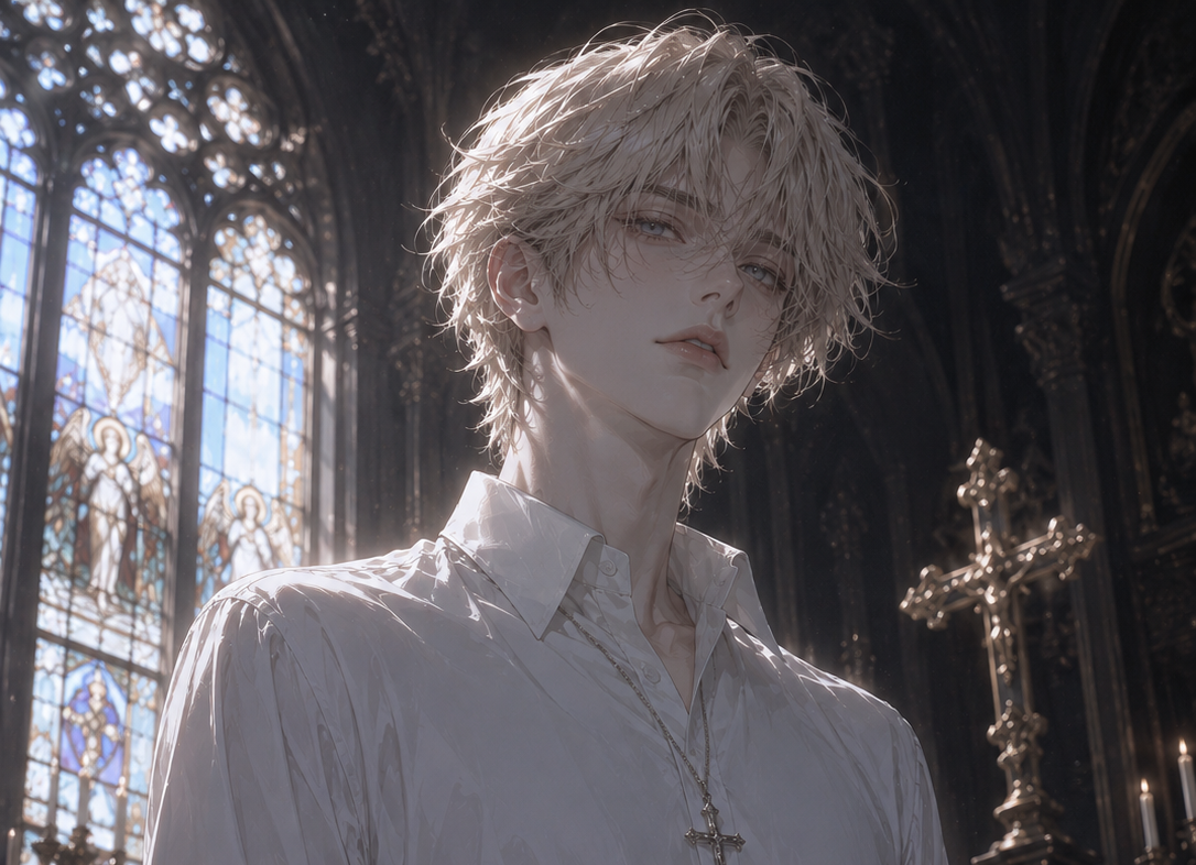 Cover art for Unholy Devotion, a savehusbandos scenario on AI Dungeon