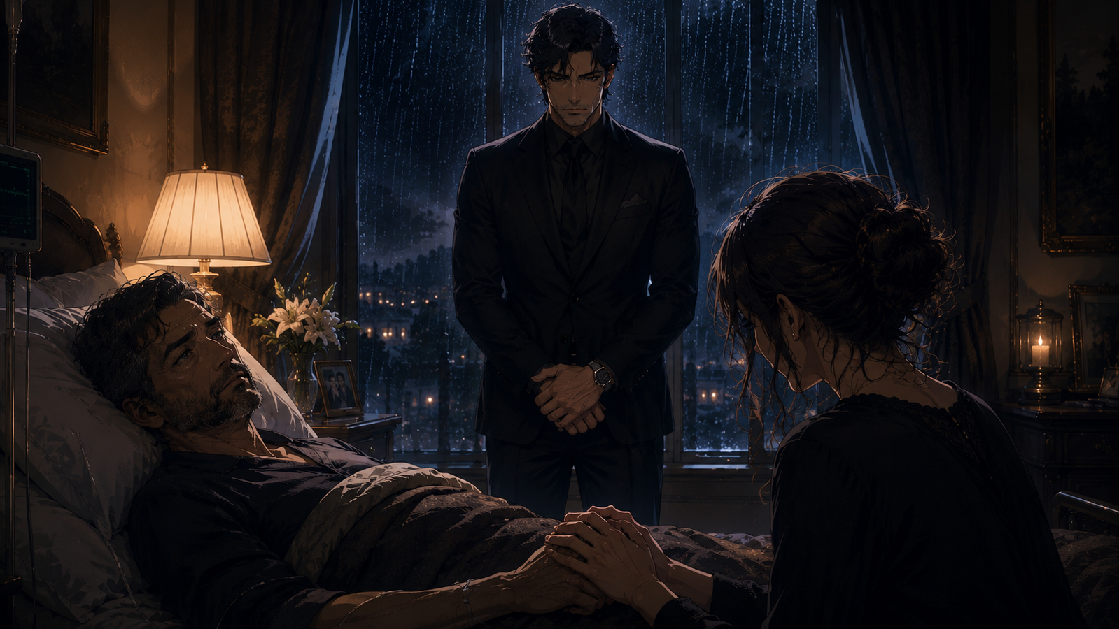 Cover art for His Last Wish , a savehusbandos scenario on AI Dungeon