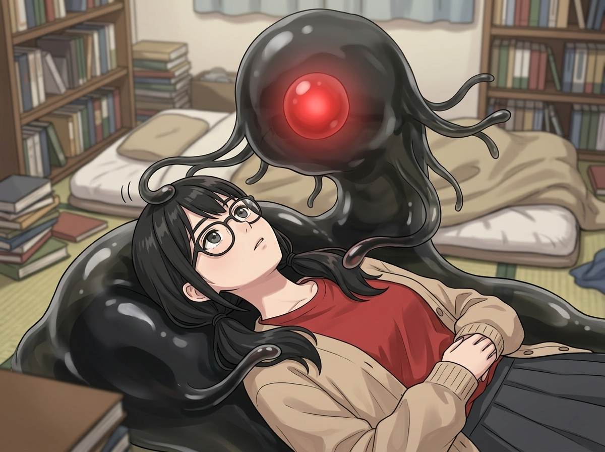 Cover art for Nao Life's with a Blob Kami (ðŸŽIS), a slime scenario on AI Dungeon