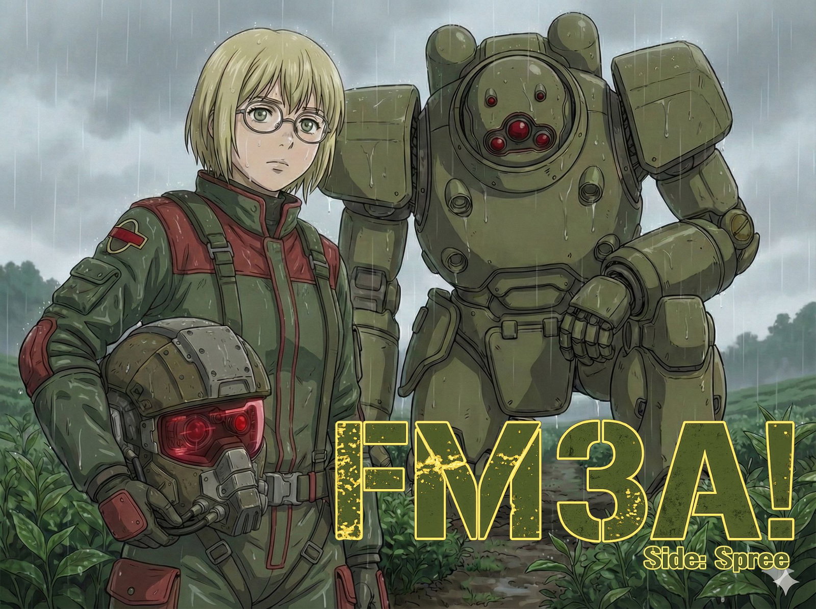 Cover art for (đźŽ) Full Metal Mech Mercenary Adventure! Side: Spree 0.6 , a mecha scenario on AI Dungeon