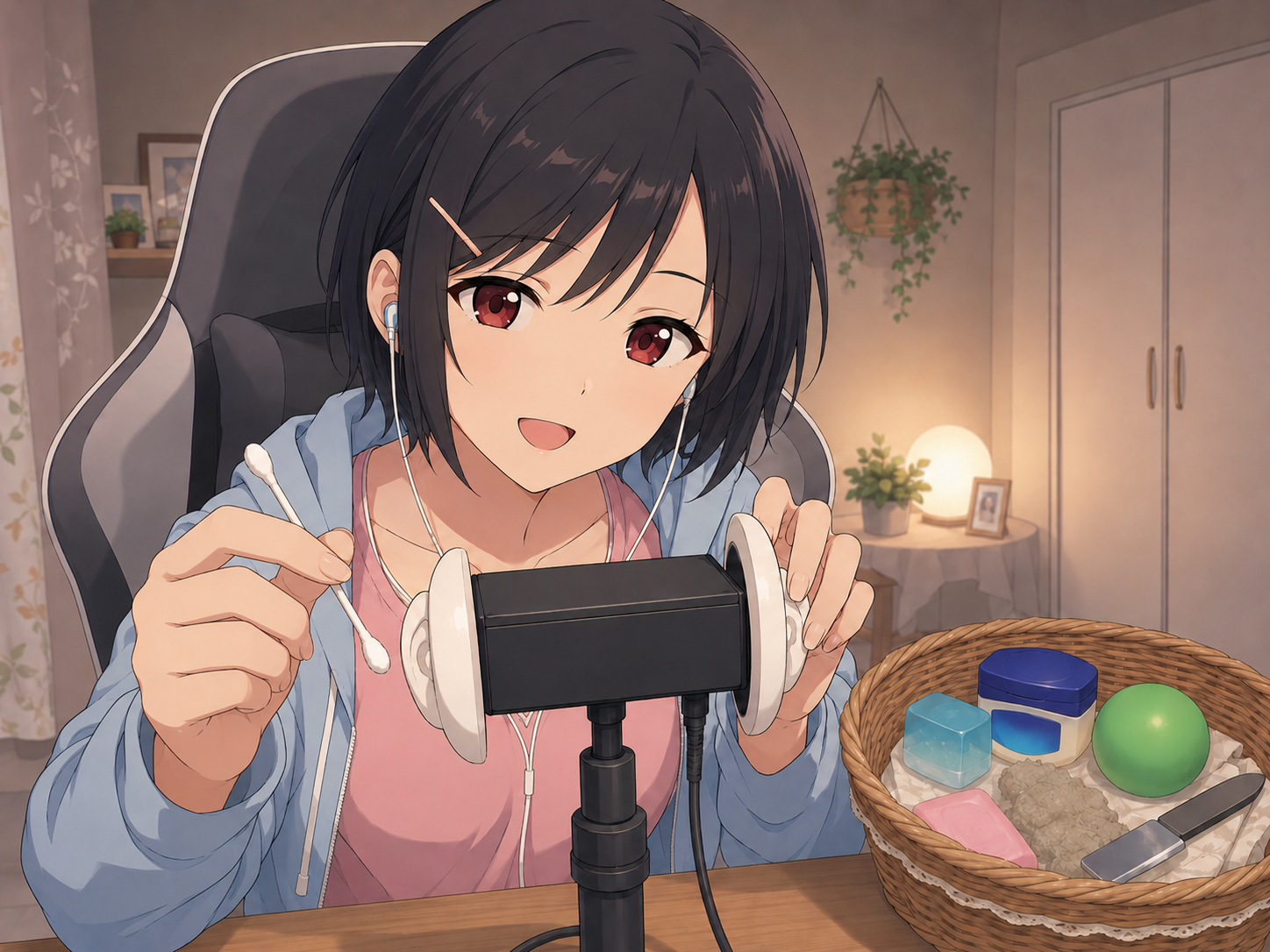 Cover art for Learn ASMR With Yuzu (ðŸŽIS) , a gl scenario on AI Dungeon
