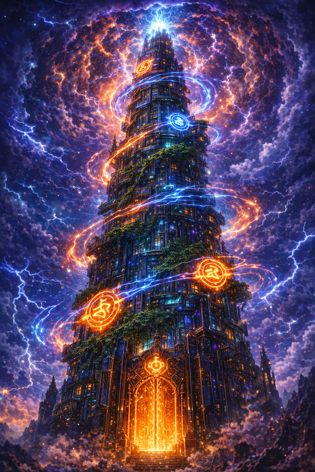 Cover art for Spire of Acension ðŸŽ, a fantasy scenario on AI Dungeon
