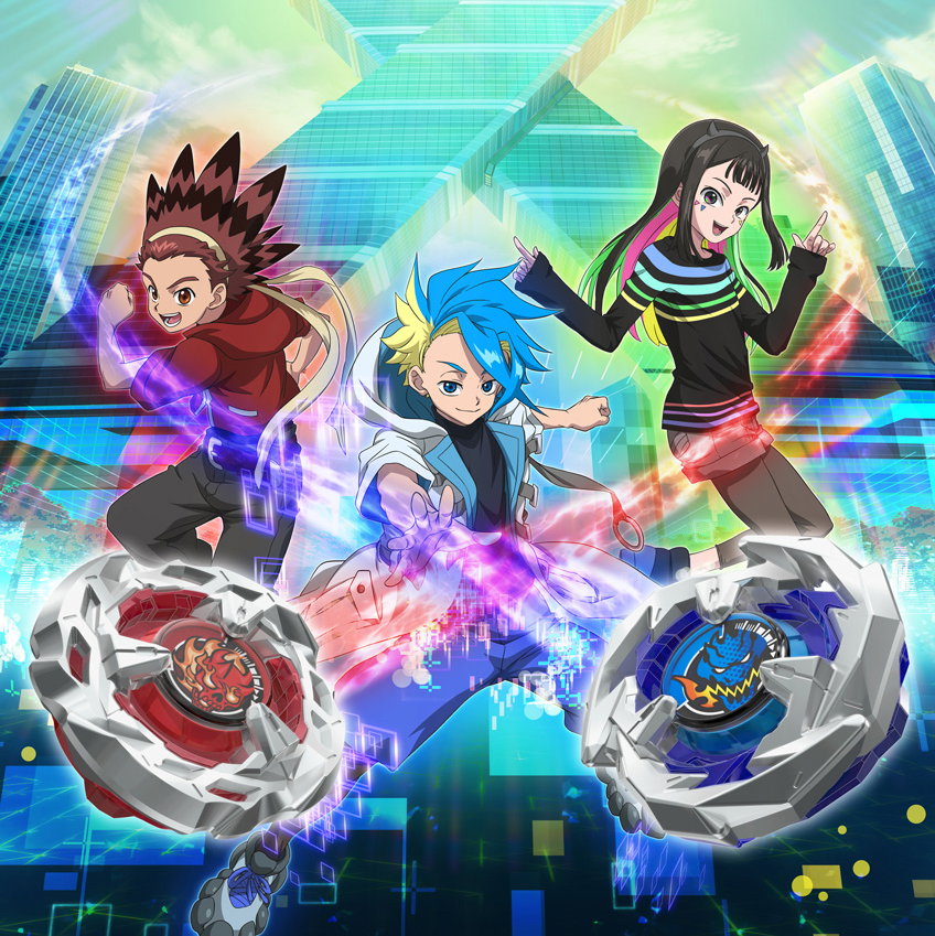 Cover art for Beyblade X (3.0), a beyblade x scenario on AI Dungeon