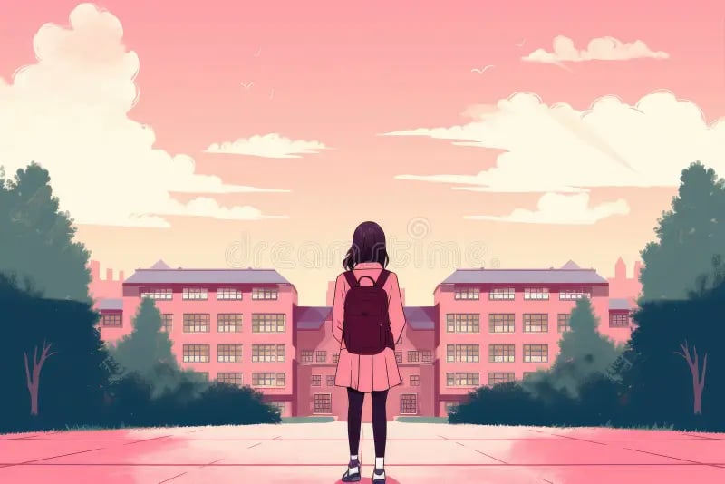 Cover art for (Autocards) Generic School Scenario., a school scenario on AI Dungeon