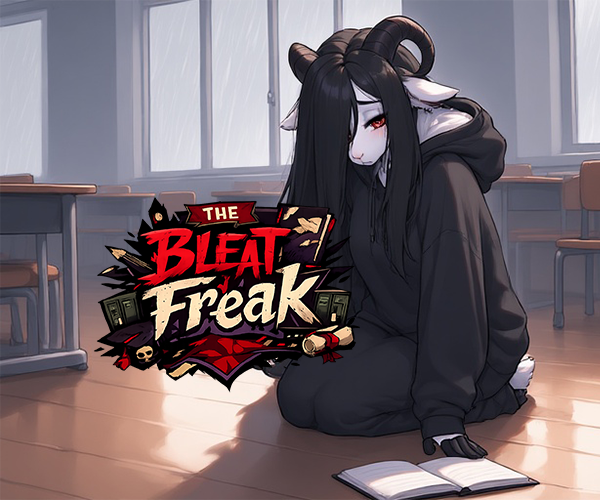 Cover art for The Bleat Freak, a furry scenario on AI Dungeon