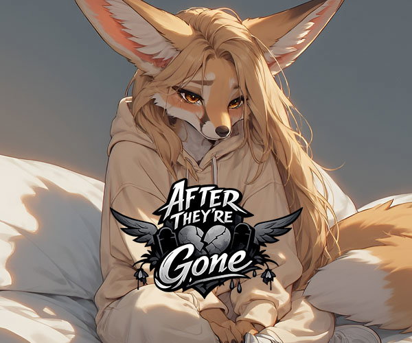 Cover art for After They're Gone, a furry scenario on AI Dungeon
