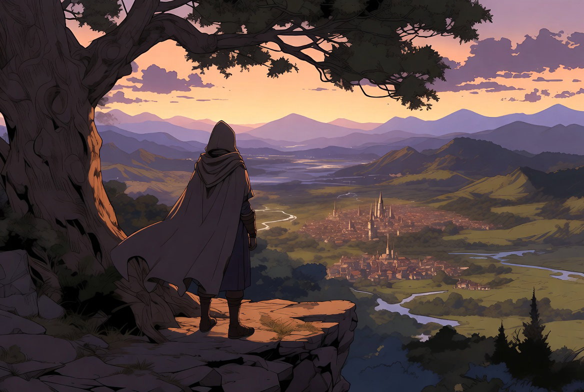 Cover art for Vaelmere — a world without men., a fantasy scenario on AI Dungeon