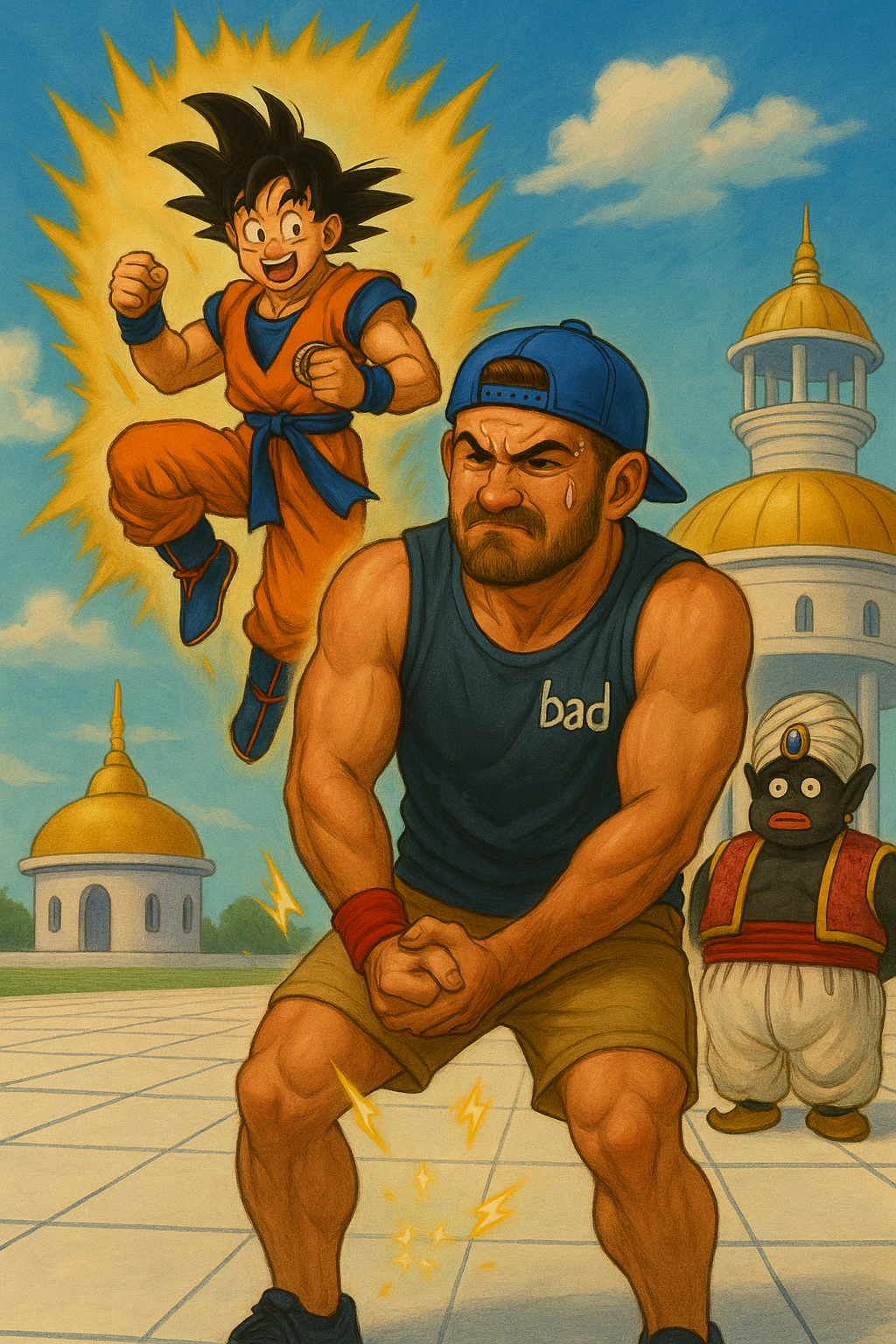 Cover art for The Simonbro's Big Package (Dragon Ball Edition) on AI Dungeon