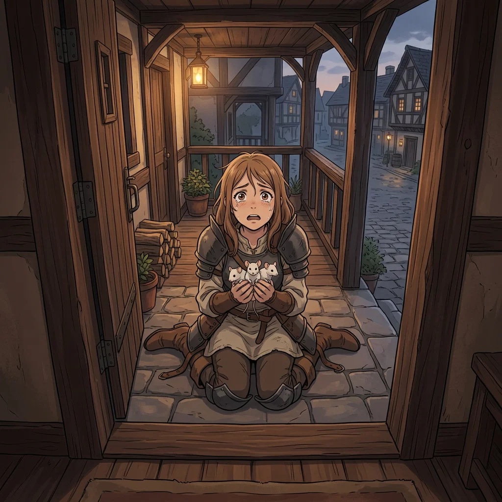 Cover art for My Hopeless Heroine, a fantasy scenario on AI Dungeon