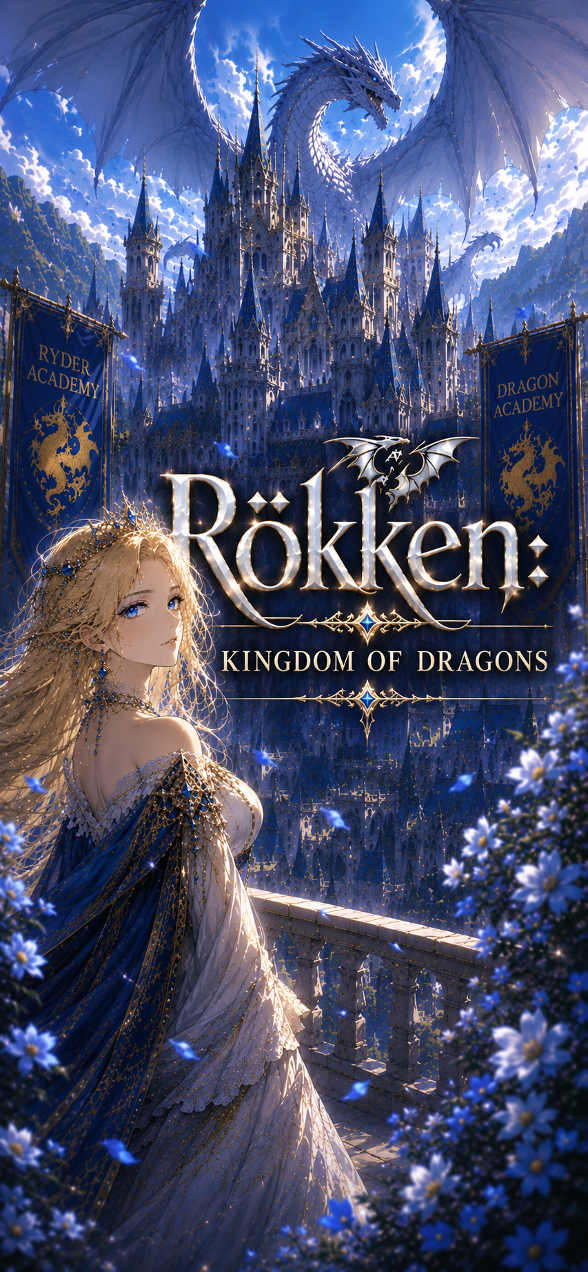 Cover art for Rökken: Kingdom of Dragons, a drama scenario on AI Dungeon