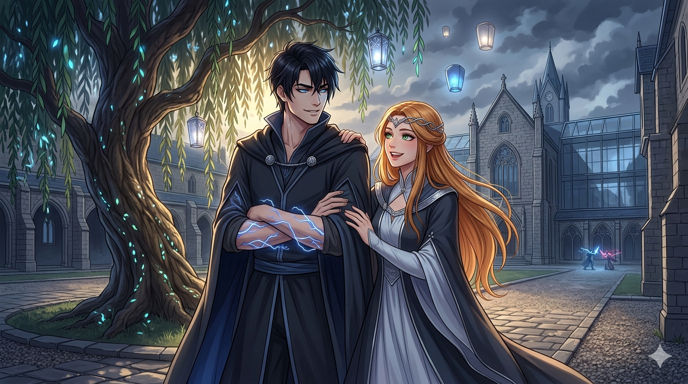 Cover art for The Silence of the Storm, a magic adventure on AI Dungeon