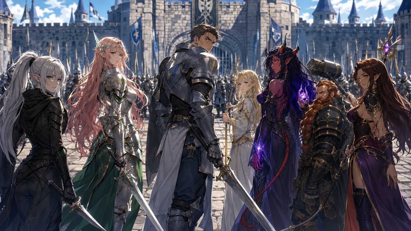 Cover art for Betrayed Heroes: Head of the Demon Lord, an inner self scenario on AI Dungeon