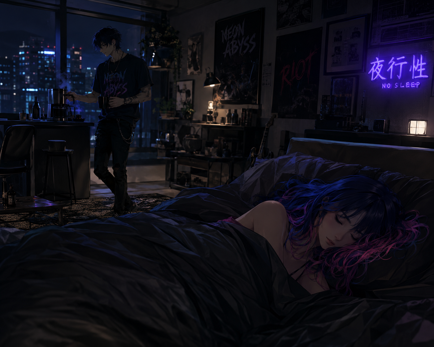 Cover art for Tangled Threads Sakura's betrayal, a betrayal scenario on AI Dungeon