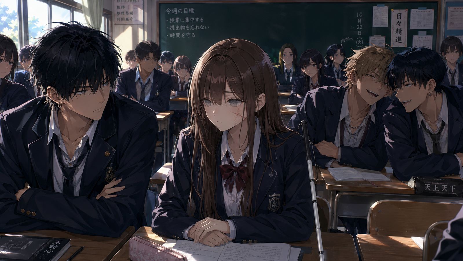 Cover art for The Girl Who Couldn't See on AI Dungeon