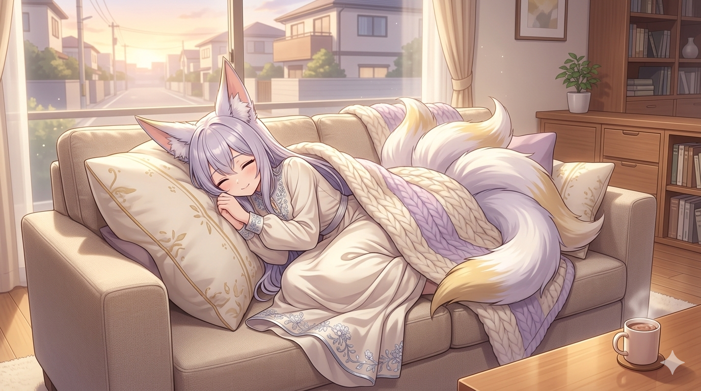 Cover art for Creatures Comfort The Winter Storm and the Fox's Warmth, an inner self scenario on AI Dungeon