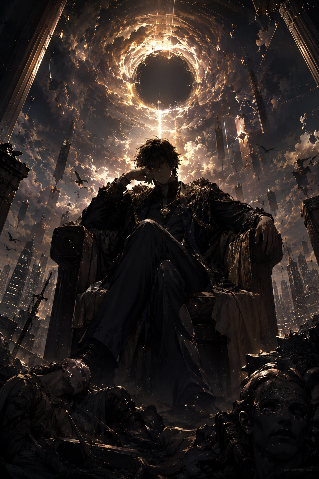 Cover art for The 666,666 Year Seal, a magic scenario on AI Dungeon