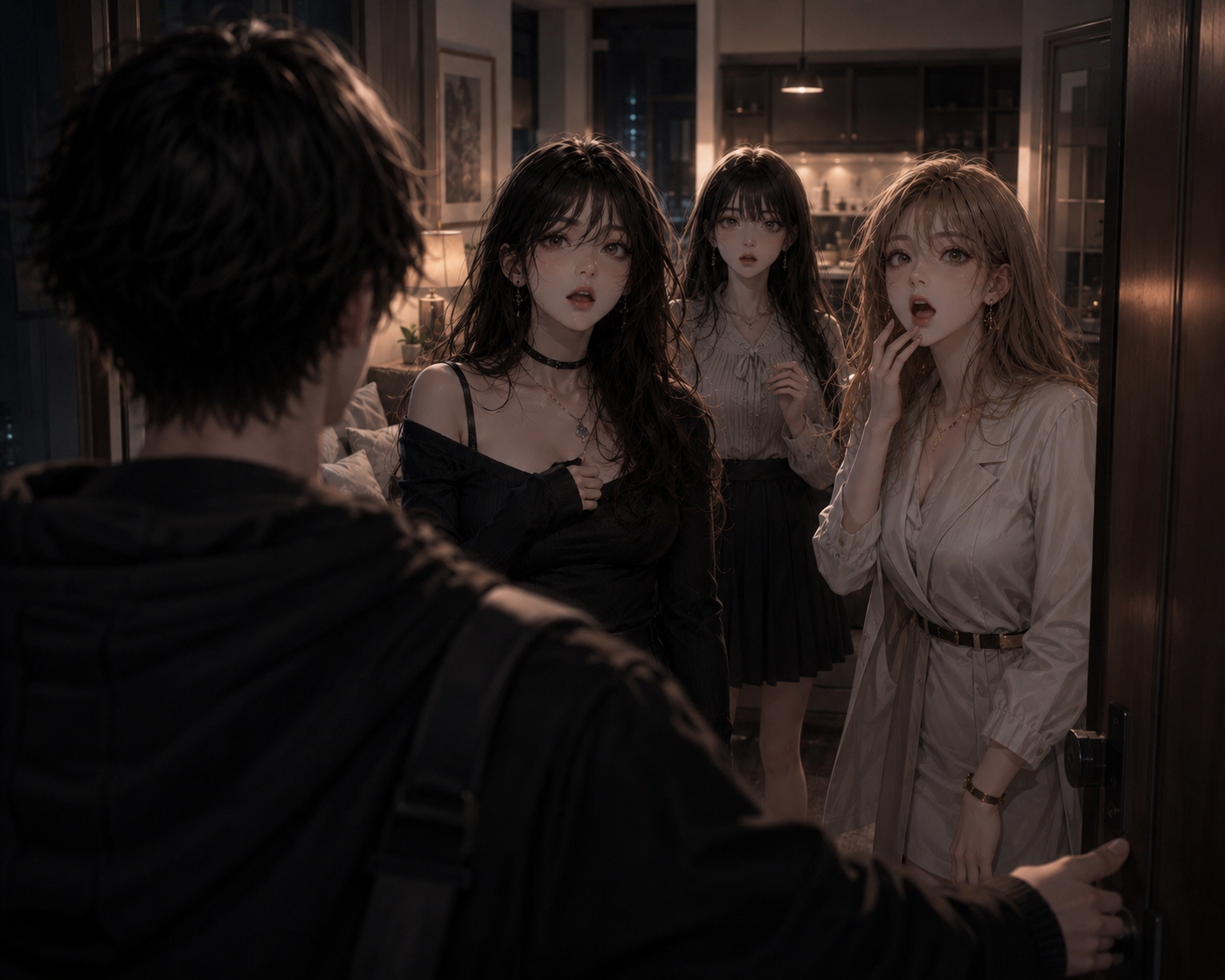 Cover art for Roommates With My Exes (đźŽ), a romance scenario on AI Dungeon