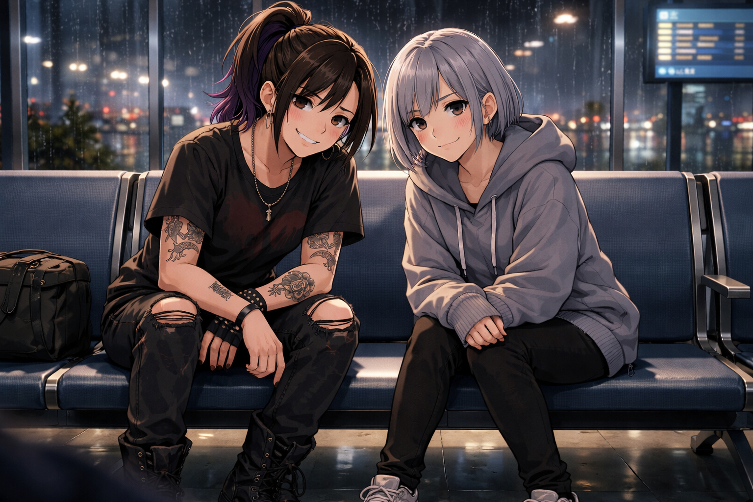 Cover art for Delayed Until Morning, an innerself scenario on AI Dungeon