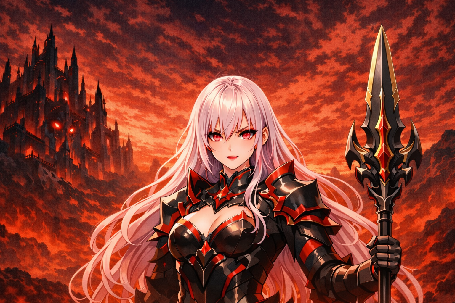 Cover art for Nixi Demon Princess, a fantasy scenario on AI Dungeon