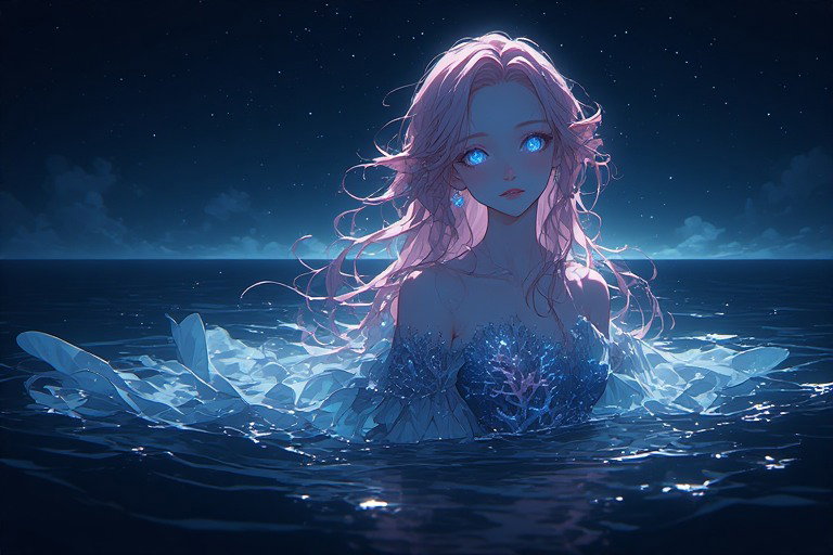 Cover art for Bound by the Tide, a fantasy scenario on AI Dungeon