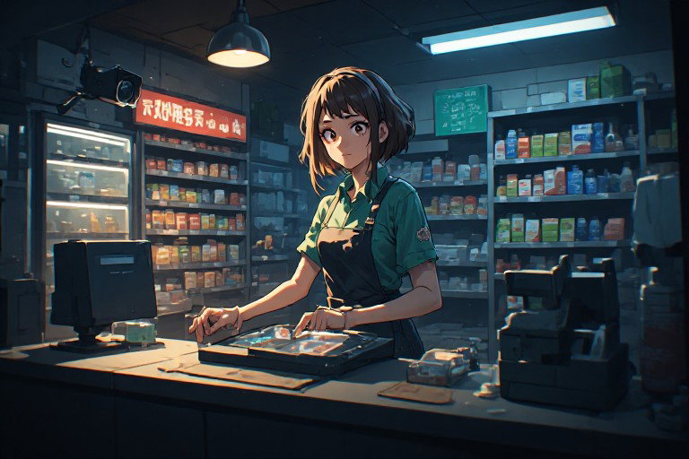 Cover art for Caught Stealing, an inner self scenario on AI Dungeon