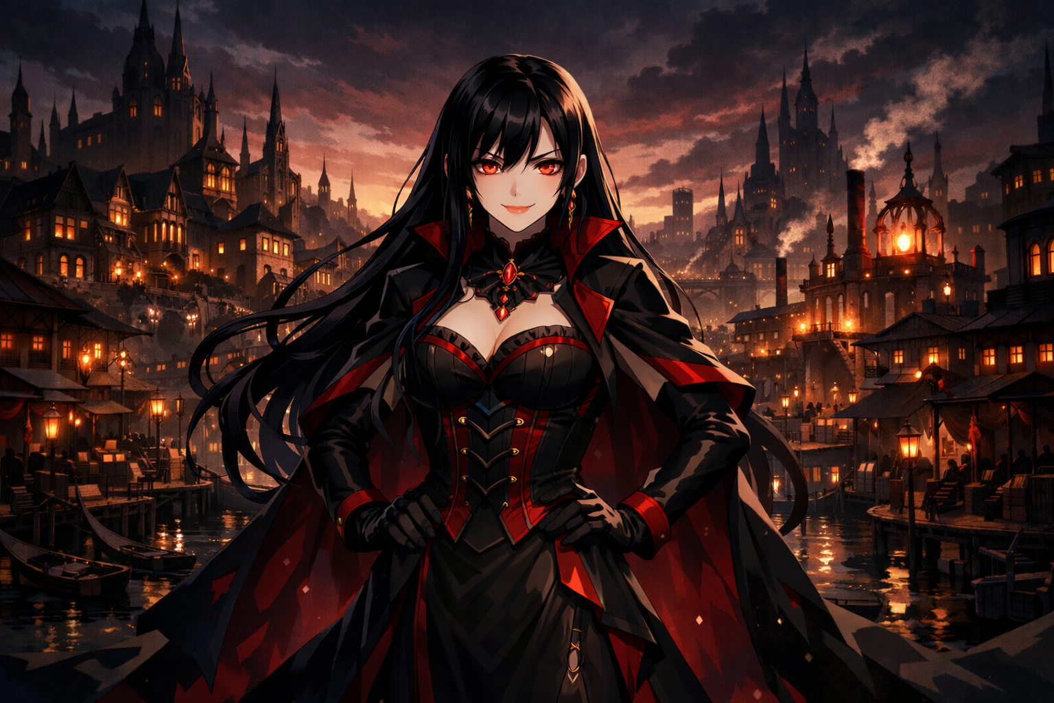 Cover art for Serving the Villainess, an inner self scenario on AI Dungeon