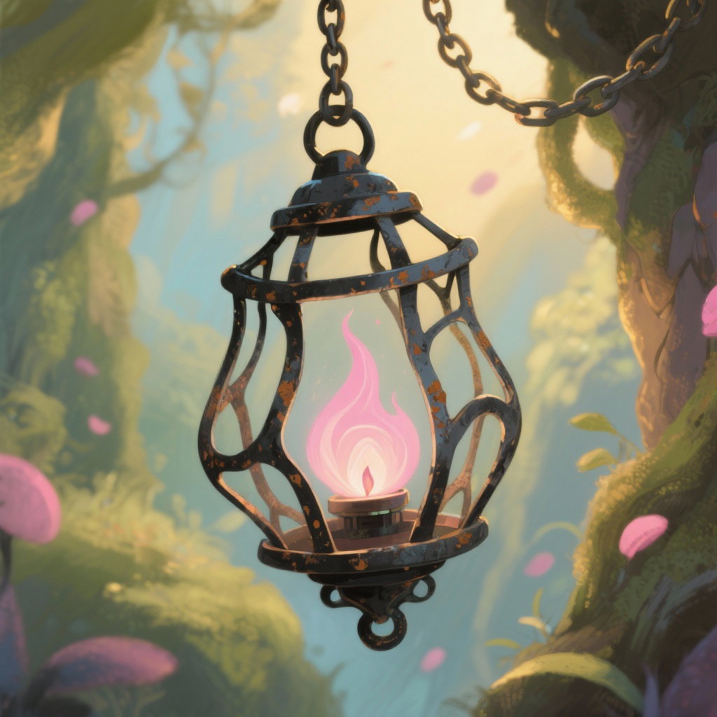 Cover art for THE WAYWARD WISP, a fey adventure on AI Dungeon