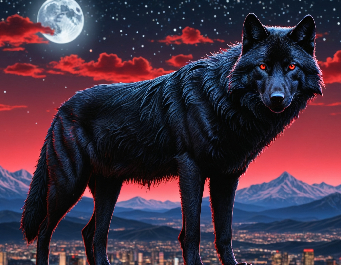 Cover art for Life As A Wolf-shifter!, a wolves scenario on AI Dungeon
