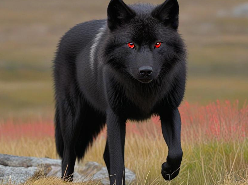 Cover art for Life As A Wolf 4.5!, a rogue wolf life scenario on AI Dungeon