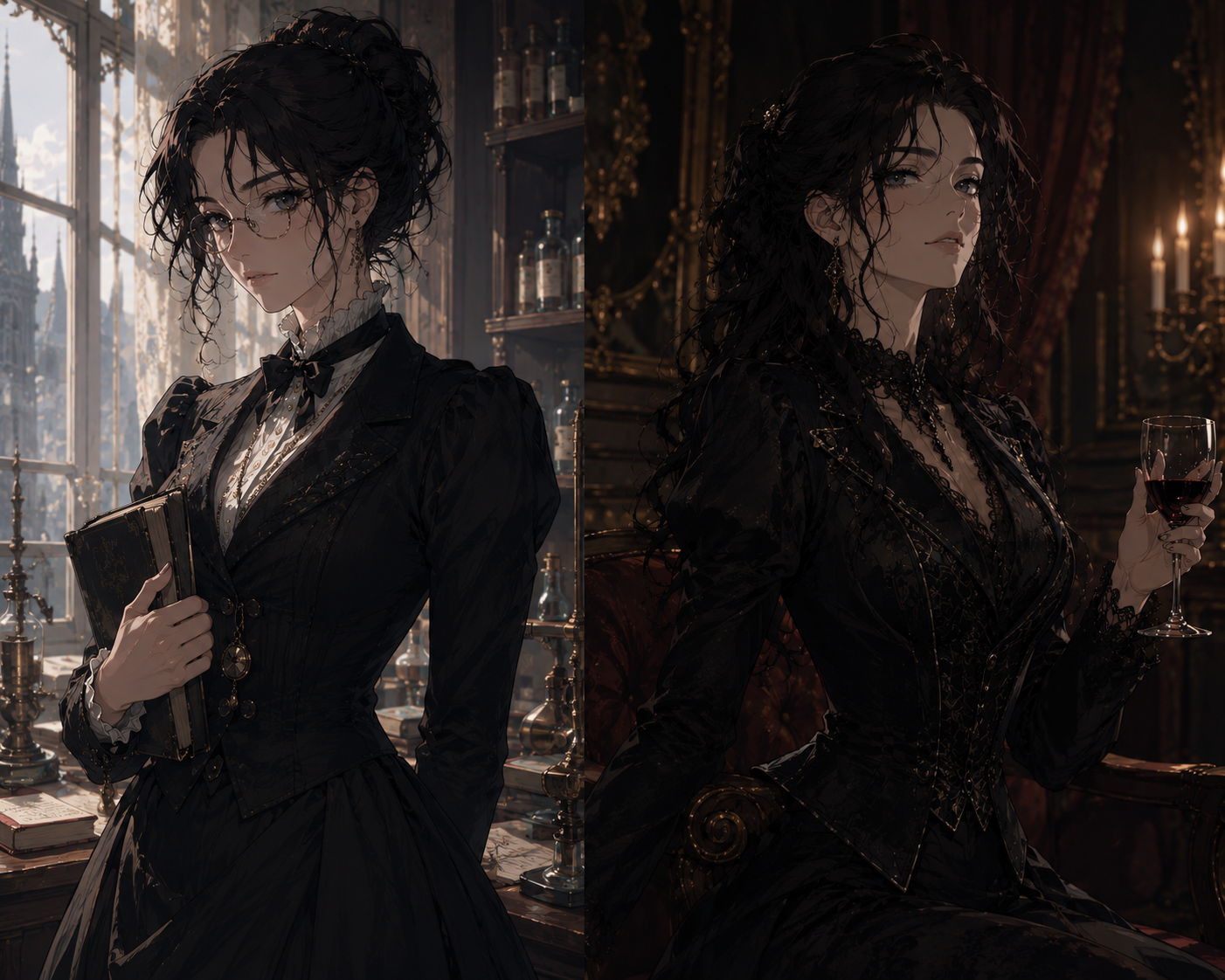 Cover art for A Most Improper Women, a cozy chaos scenario on AI Dungeon