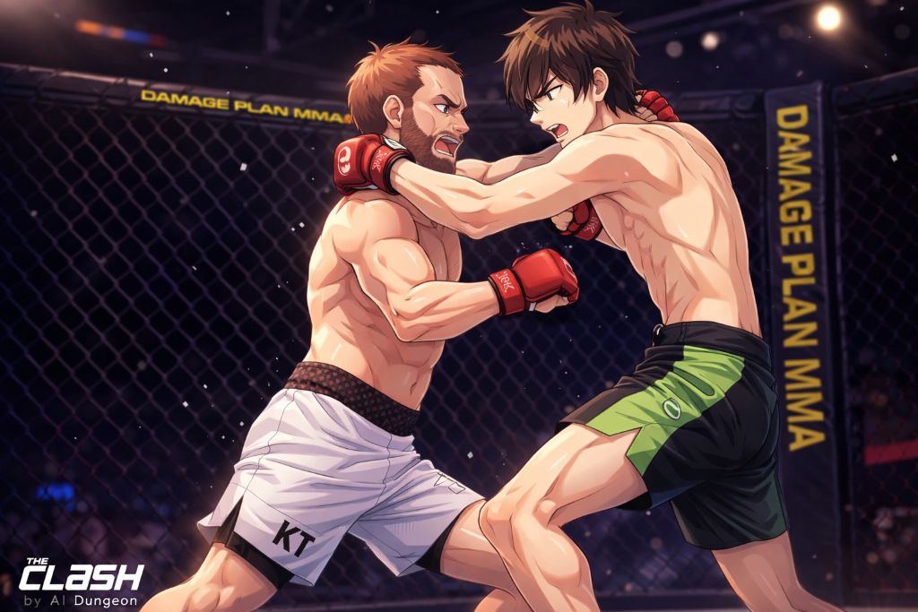 Cover art for RONIN MMA: The Corner, a mma scenario on AI Dungeon