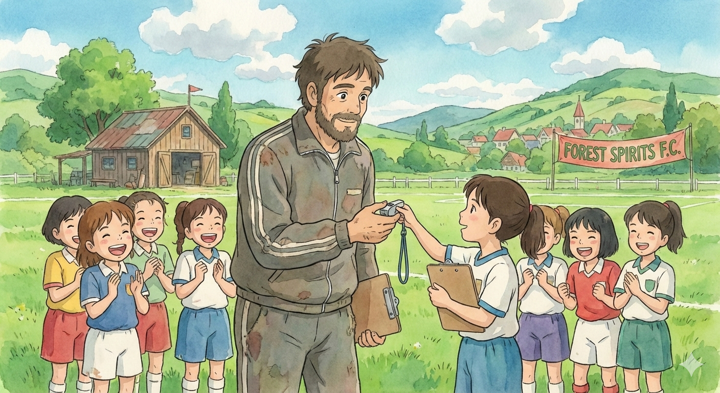 Cover art for Soccer Dad, a soccer scenario on AI Dungeon