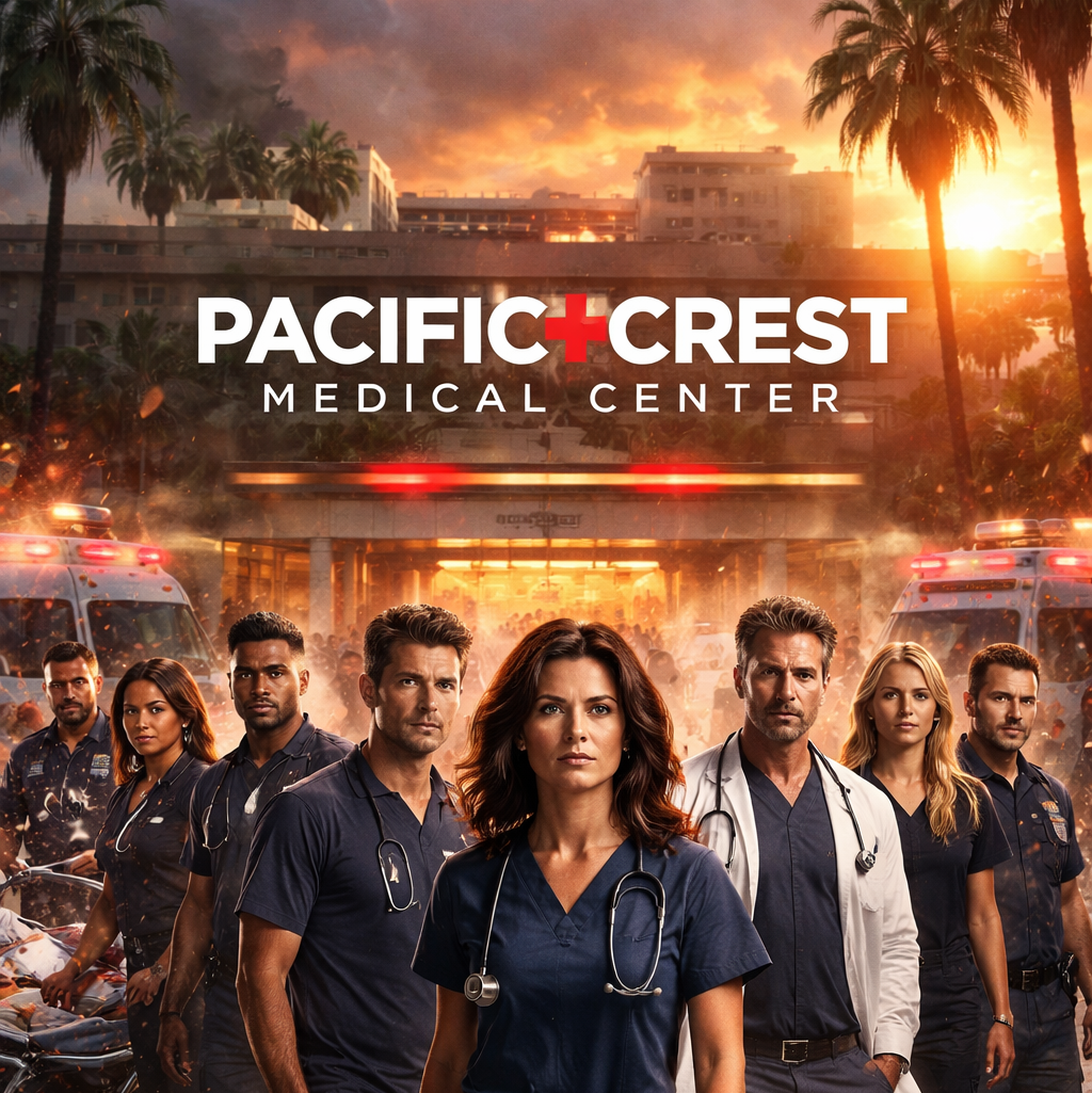 Cover art for Pacific Crest ER, a hospital scenario on AI Dungeon