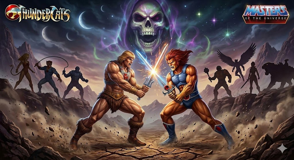 Cover art for He-Man and the Thundercats, a magic scenario on AI Dungeon